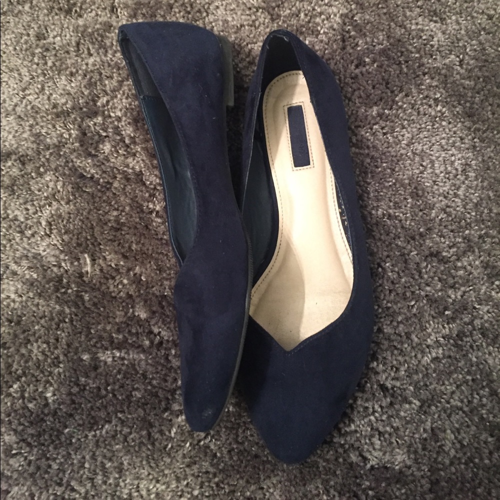 Forever 21 Navy Blue Flats